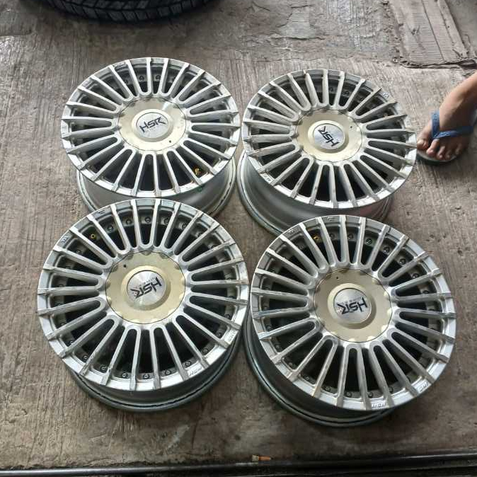 Velg Second HSR AMARASI Ring 14 lubang 8x114/100 cocok BRIO KARIMUN AIR EV DLL