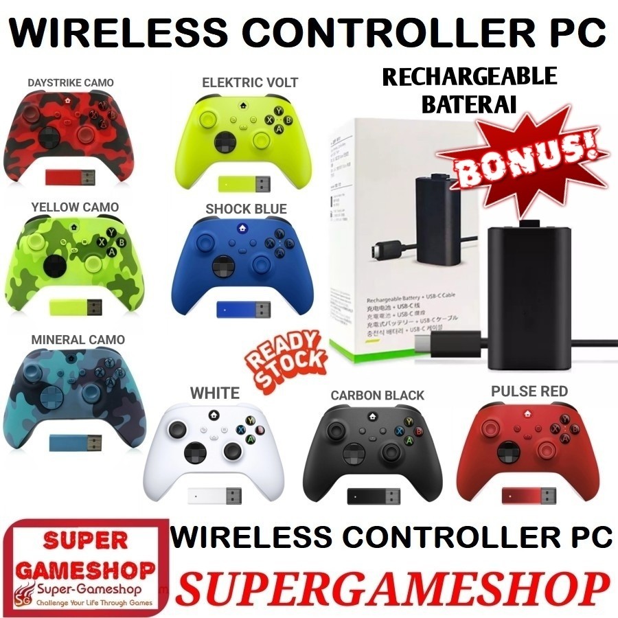 Stik PC Controller Wireless PC Laptop Stik PC Laptop Gamepad Stik PC Gamepad PC