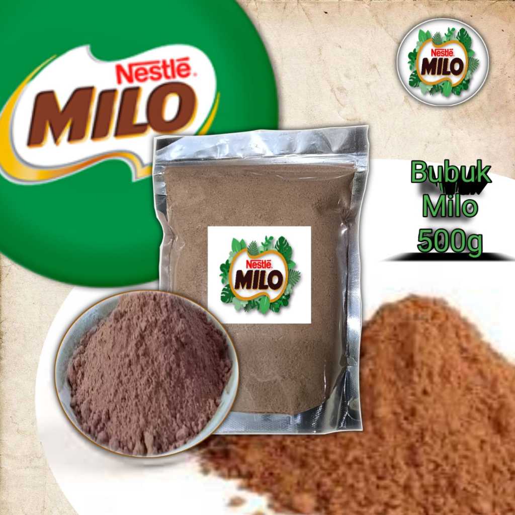 

Nestle Milo Bubuk 500g Manis dan kental