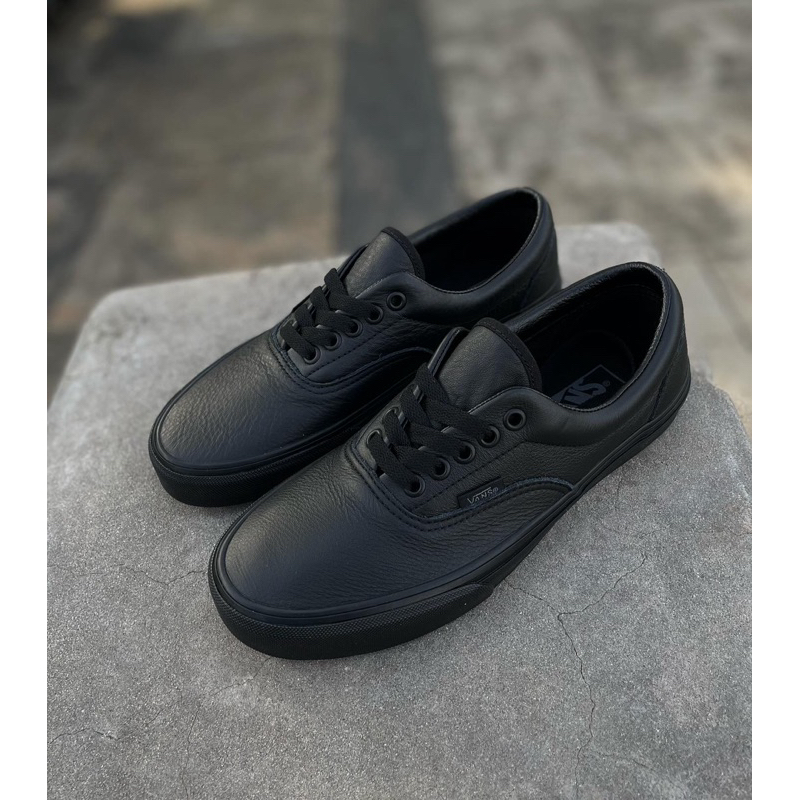 NEW Vans Authentic ‘Leather (Kulit) Black ‘The Limited Edition