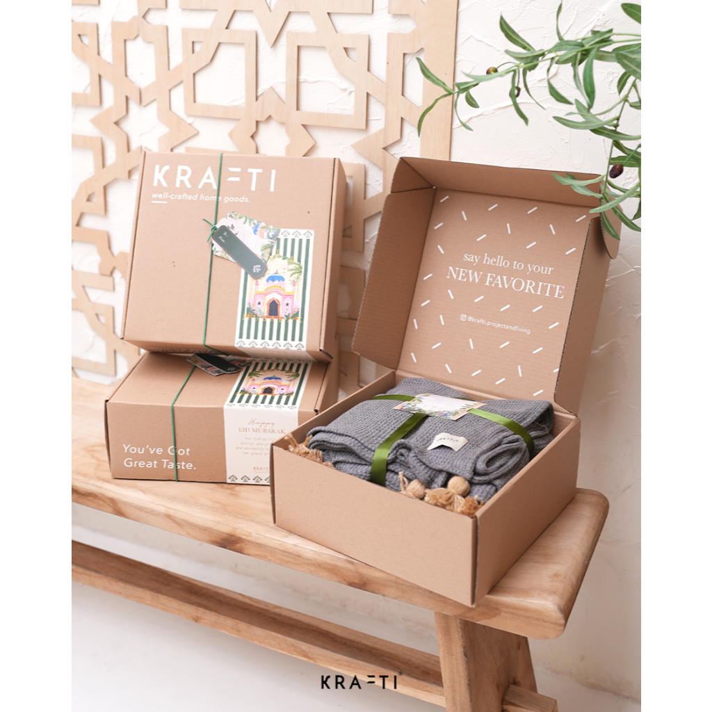 

Krafti Project & Living - Kotak Kado / Gift Box / Hampers Lebaran / Hampers Ramadan