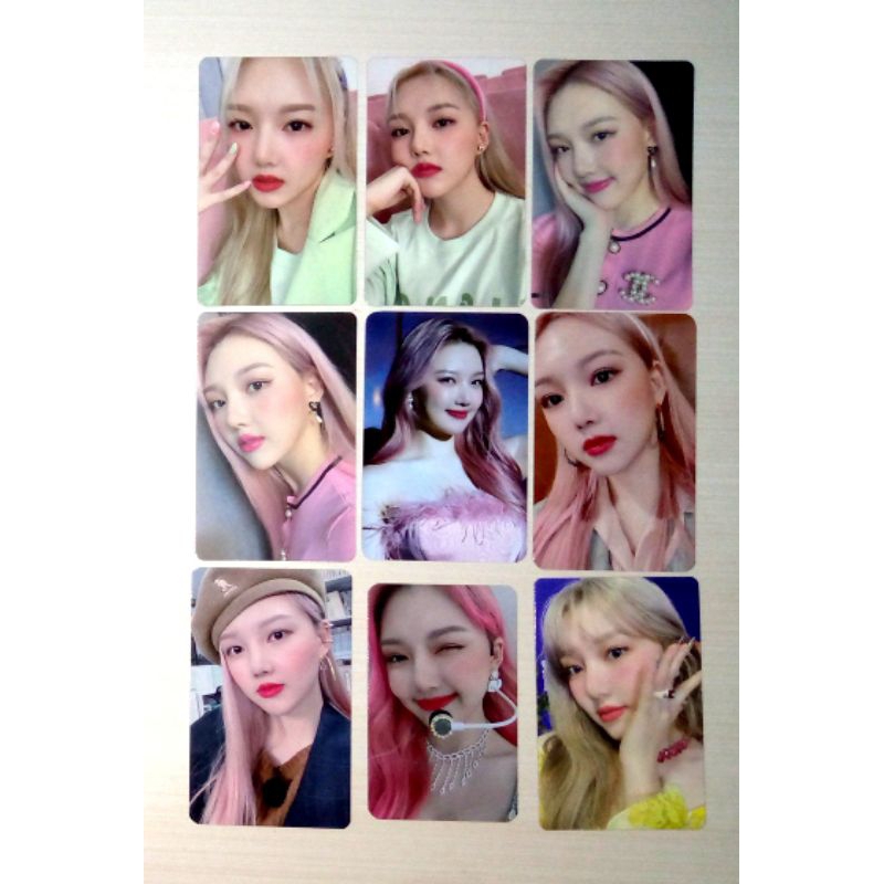 Official Photocard Gfriend Yerin Album Aria Walpurgis Night Memoria Buddy High School Ktown