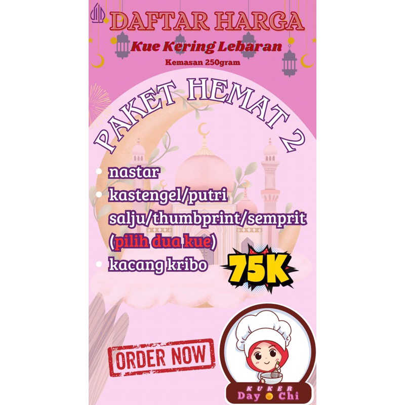 

Paket Hemat 2 Kue Kering Lebaran