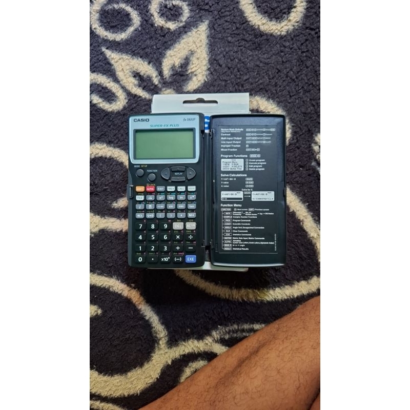 

casio FX-5800x