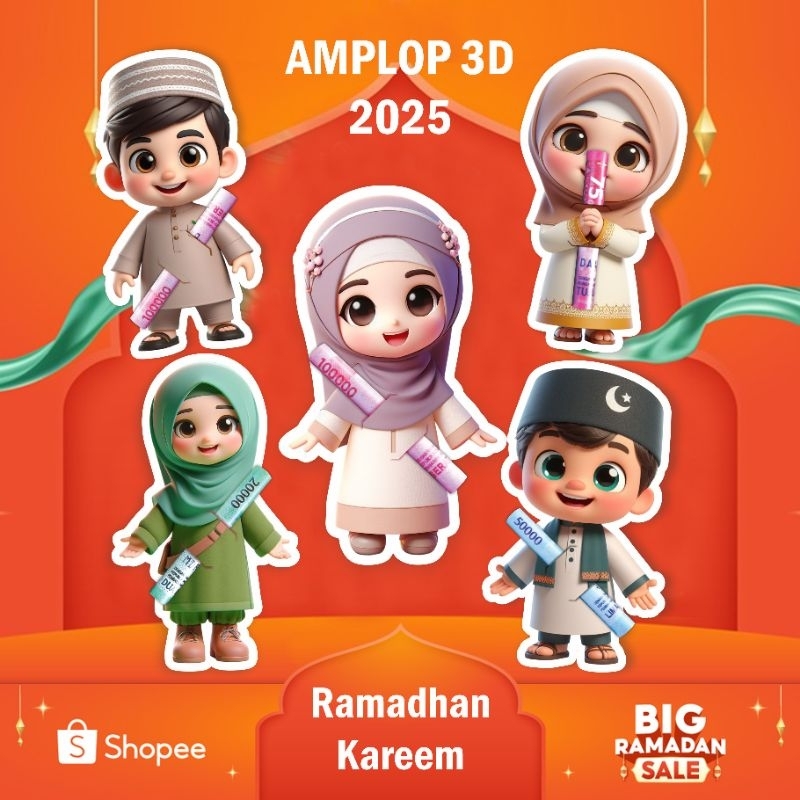 

TEKA 10 Pcs Angpao Gemoy Premium Amplop THR Lebaran Idul Fitri Amplop Karakter Kartun Unik Aesthetic