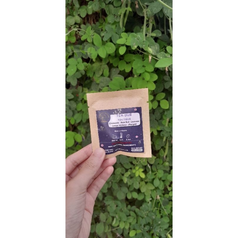 

Chajo.tea - Tea-dur - Teh Tidur - Sleep Tea - Artisan Tea Blend - Sachet - Teh Premium - Chamomile