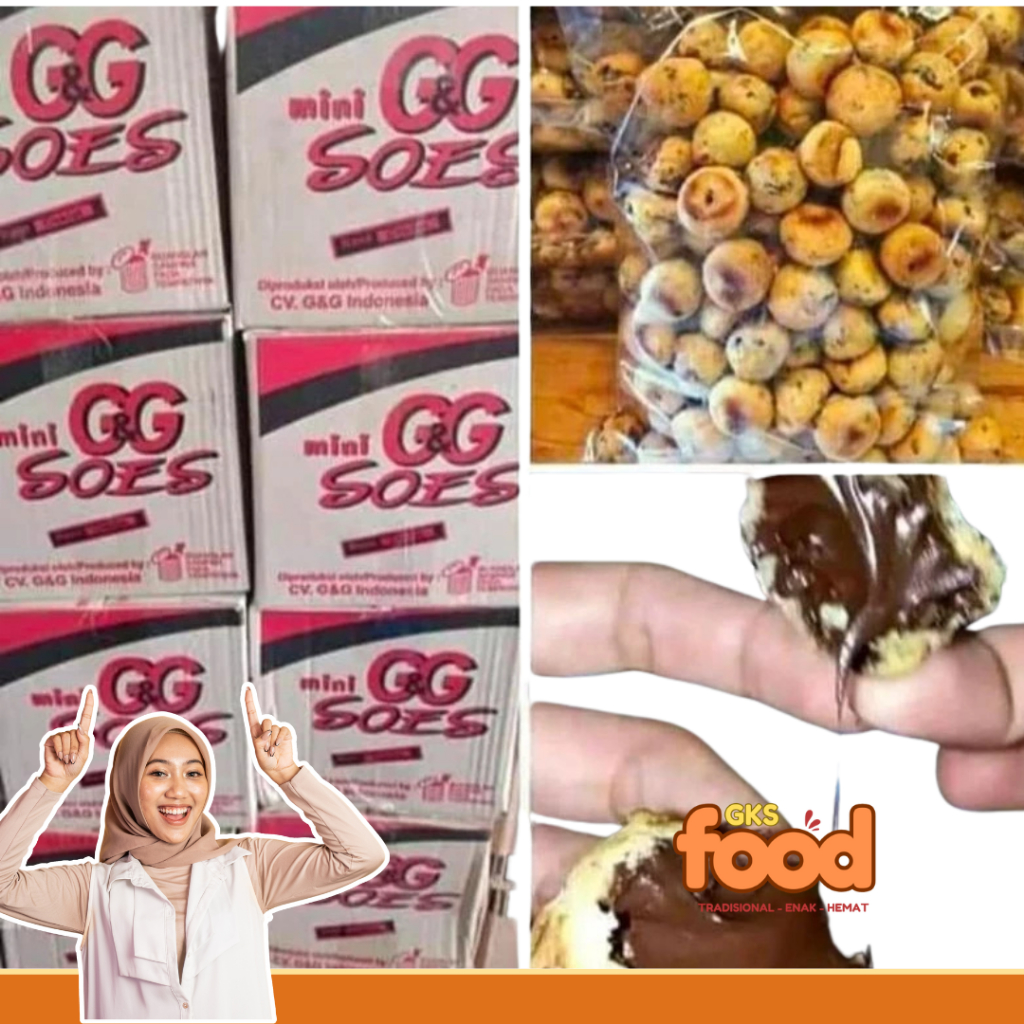 

CG Mini Soes Kue Cokelat Lumer Murah Lampung