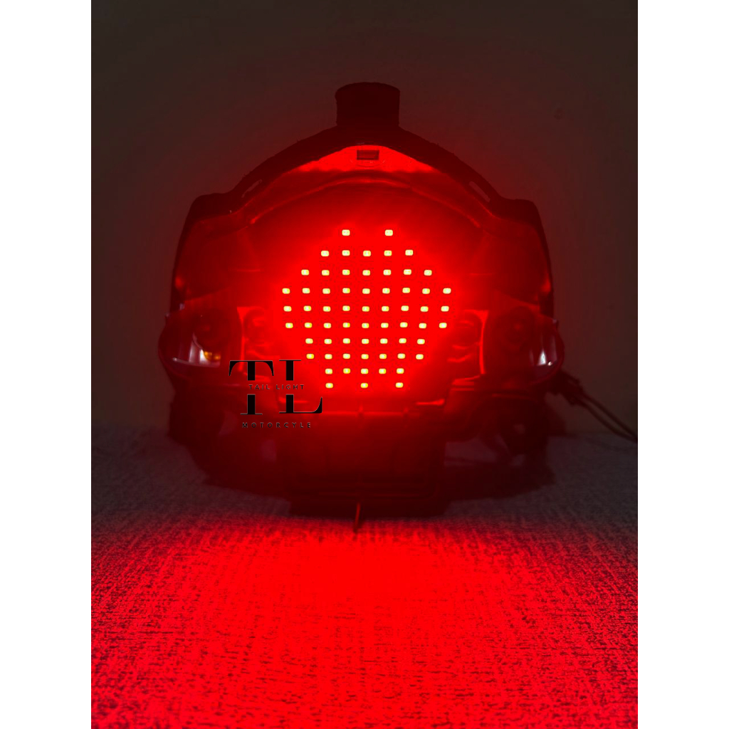 TLM STOPLAMP YAMAHA XEON KARBU XEON RC XEON GT 125 LAMPU REM RUNNING VARIASI LED