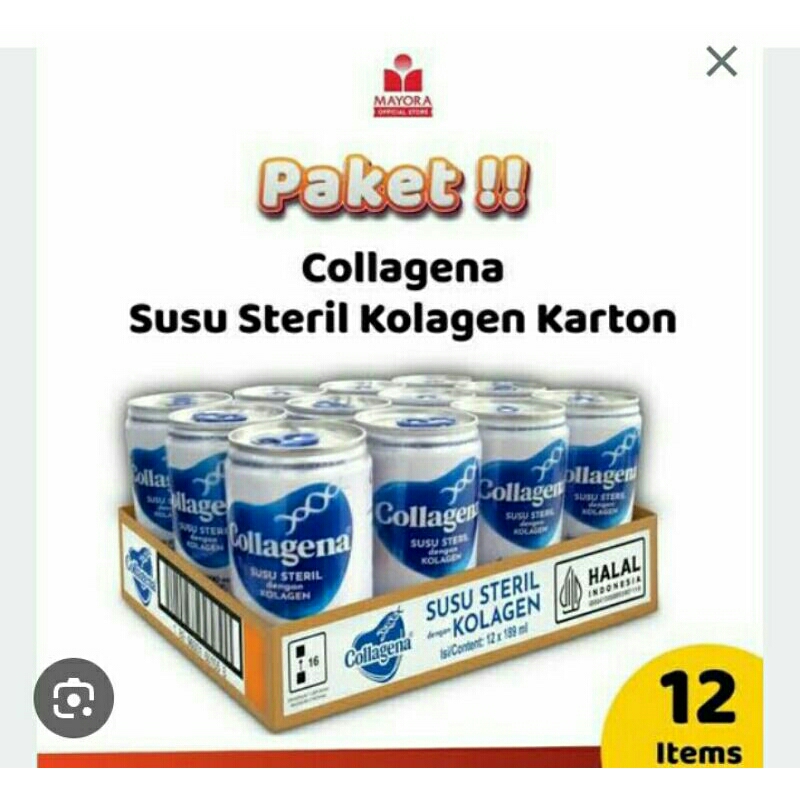 

SUSU STERIL KOLAGEN 1 KARTON 12 PCS- SUSU COLAGEN