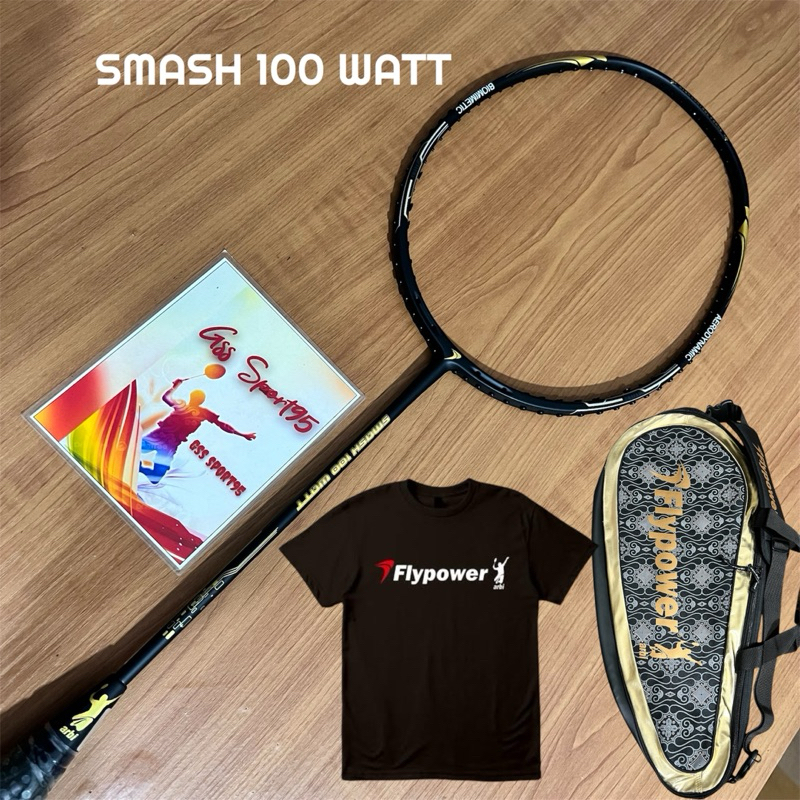 RAKET BADMINTON FLY POWER SMASH 100 WATT
