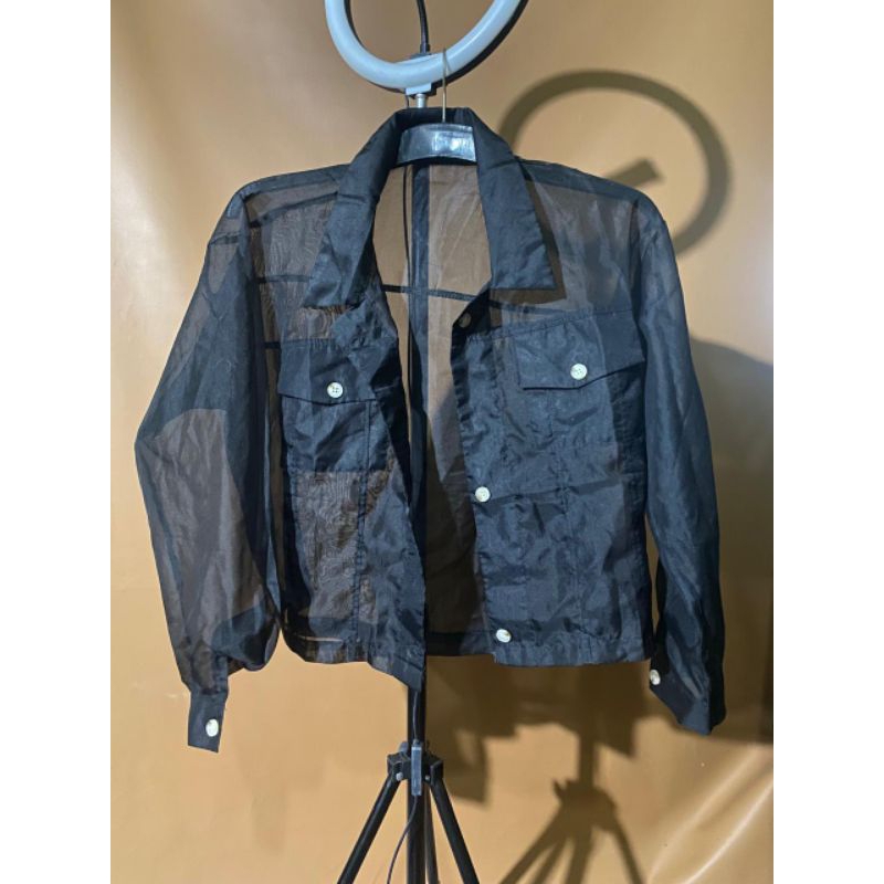 kemeja organza (preloved)