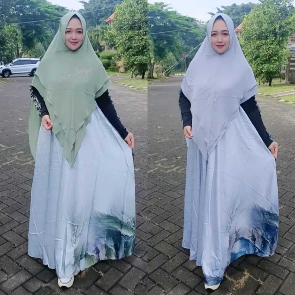 MELISA SYAR'I Gamis Fazza Butik SD665