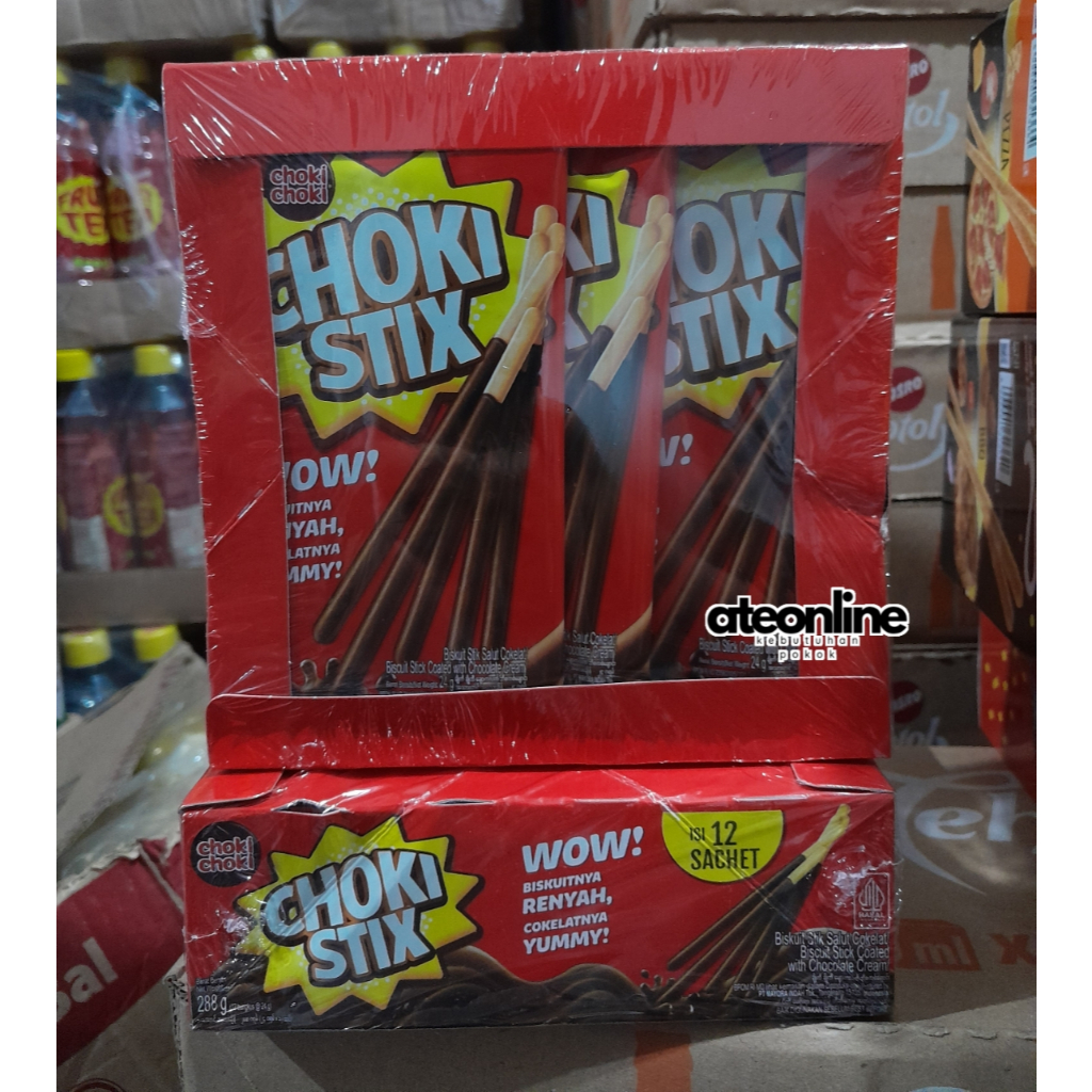 

Choki Choki Stix Cokelat Box [isi 12 bungkus @24gr]