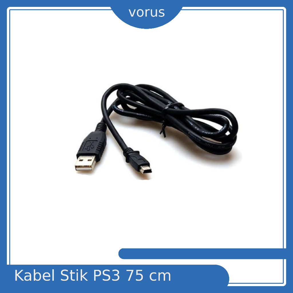 Kabel stik PS3 Kabel data mini usb