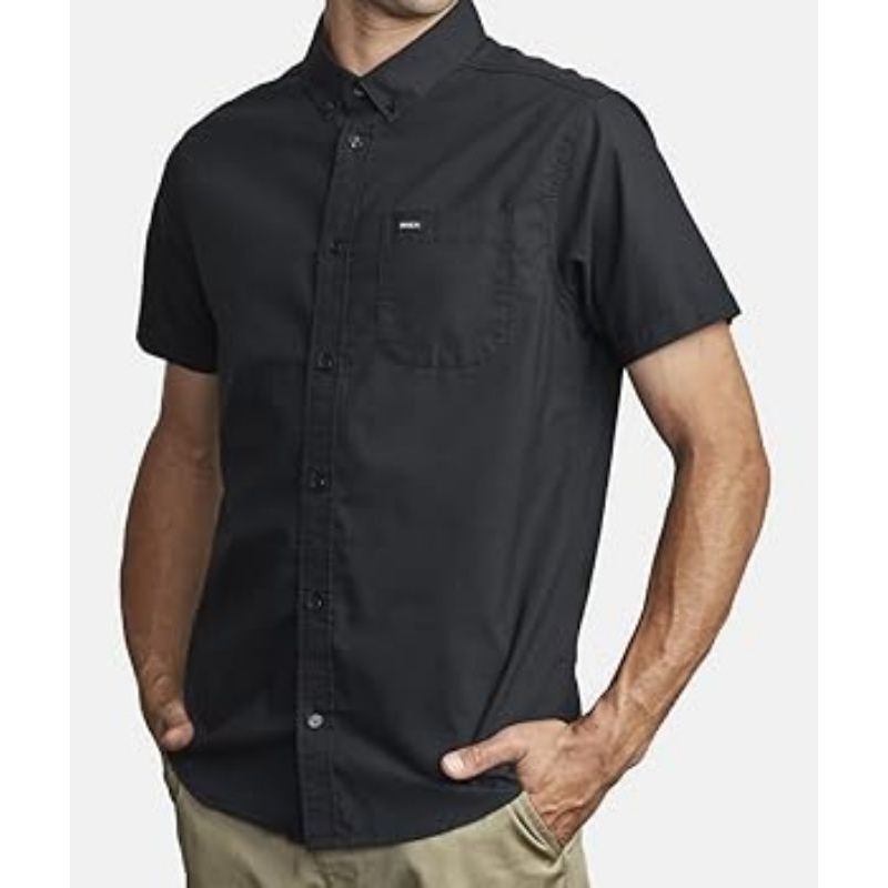 kemeja RVCA thatll do strecht shirt original