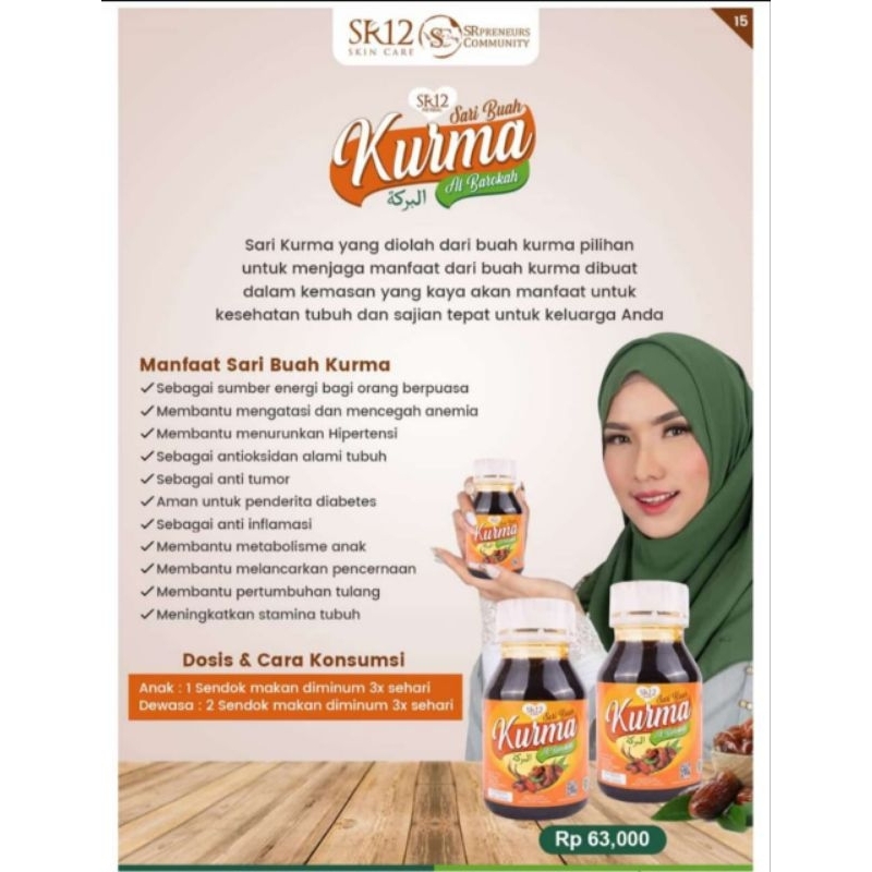 

SR12 Sari Buah Kurma 350 ml