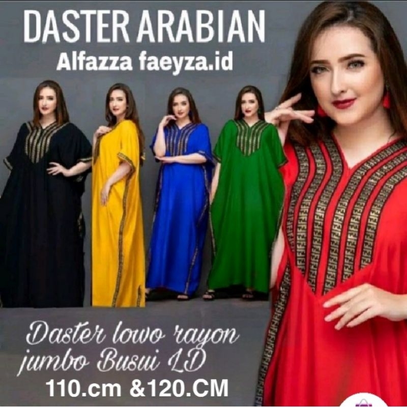 DASTER LOWO RAYON JUMBO BUSUI /DASTER ARAB RENDA FF/DASTER KELELAWAR TERLARIS