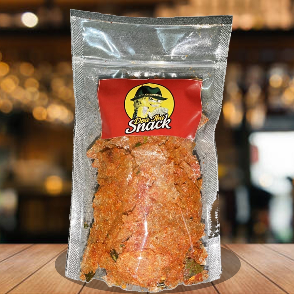 

KRIPIK KACA DOA IBU RASA ORIGINAL MAKANAN KEKINIAN KEMASAN 100gram