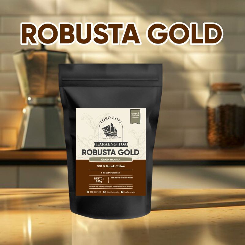 

Robusta Gold 250gr
