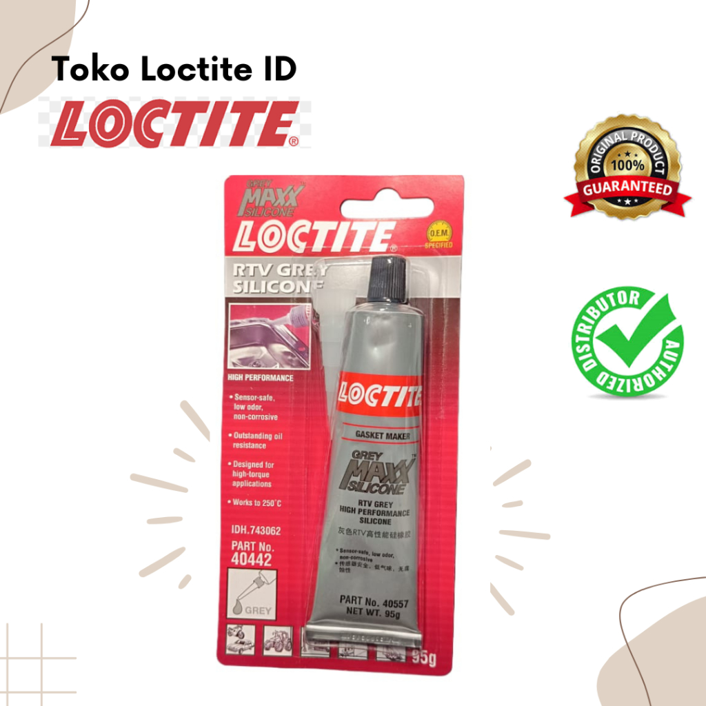 Loctite 5699 Grey Maxx 95 Gr/RTV Grey Silicone Gasket Maker/RTV Tahan Panas Tinggi