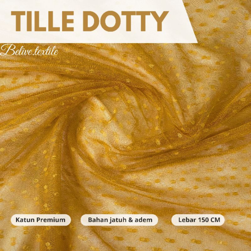 KAIN TILE DOTTY HALUS / SOFT TILE DOT / TULLE TILLE TILE TULE DOT PREMIUM / TILE POLKADOT POLKADOTS 