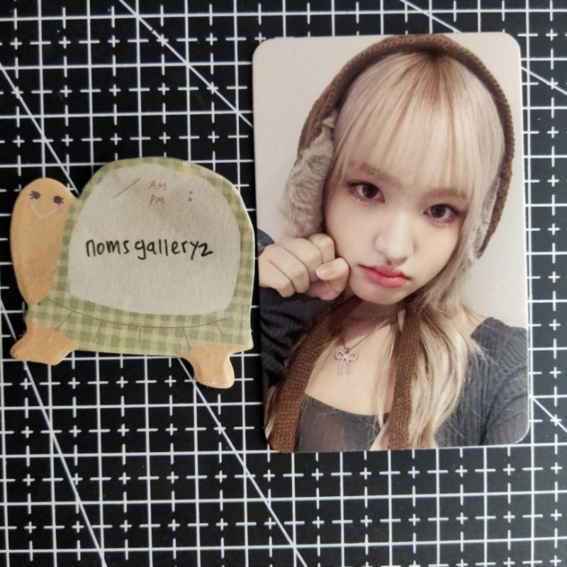 [ UBAH KE JNE ] Liz IVE Official Photocard Lucky Draw Soundwave Daejeon I'VE MINE