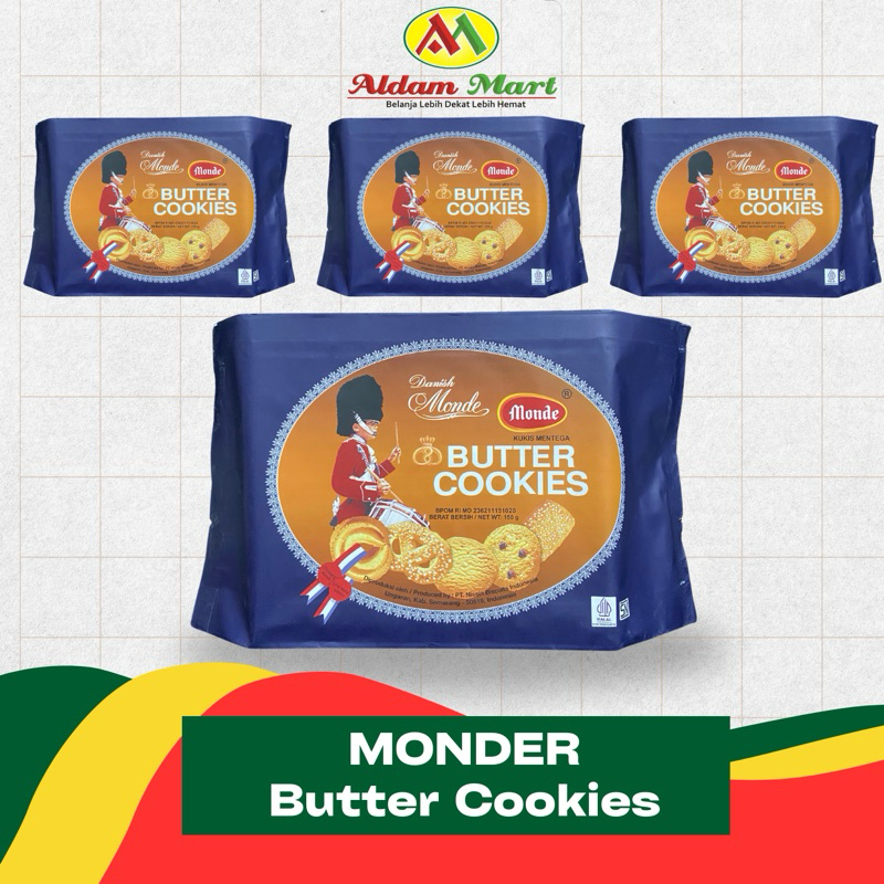 

A.M/ MONDE Butter Cookies 150g