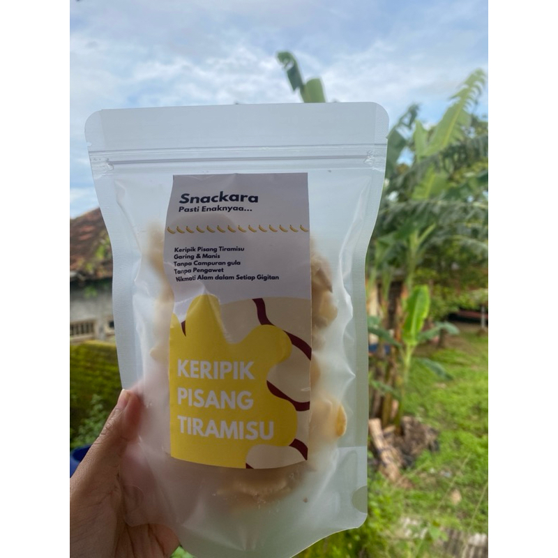 

Keripik Pisang Tiramisu | Dijamin mantap