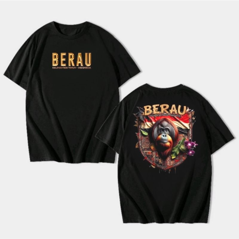 KAOS BERAU KALIMANTAN TIMUR INDONESIA BINGKAI NEW DESIGN