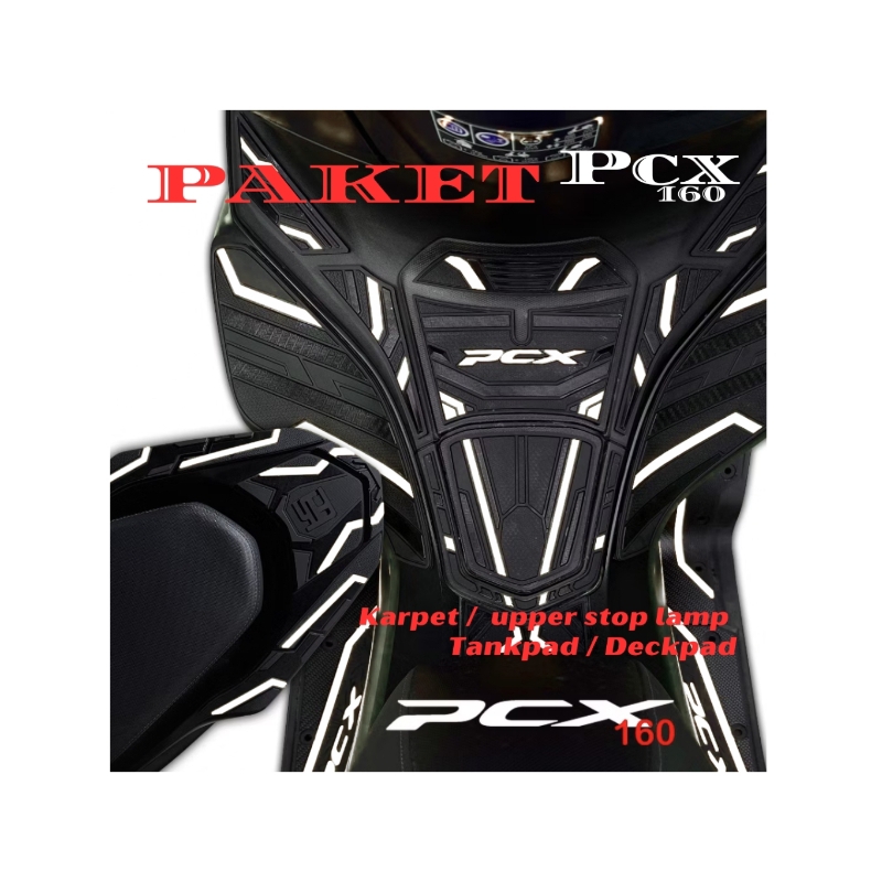 PCX 160 AKSESORIS KOMPLIT 2020 - 2024 , PAKETAN LENGKAP PCX 160 2020 - 2024 , aksesoris pcx 160