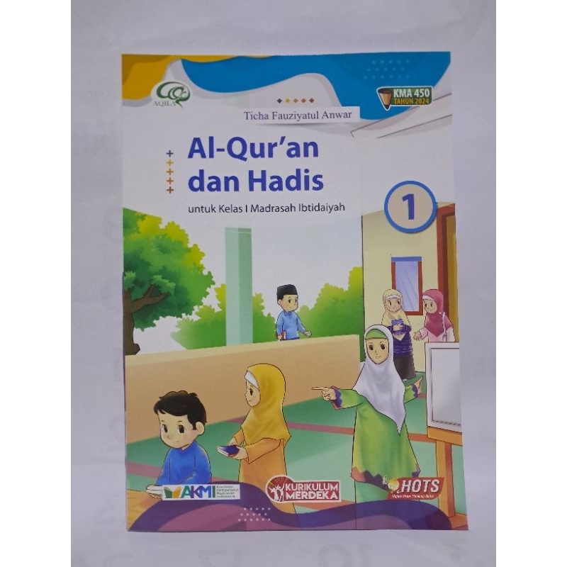 Buku Alquran hadis MI 1 km R1 2025(Tiga serangkai)