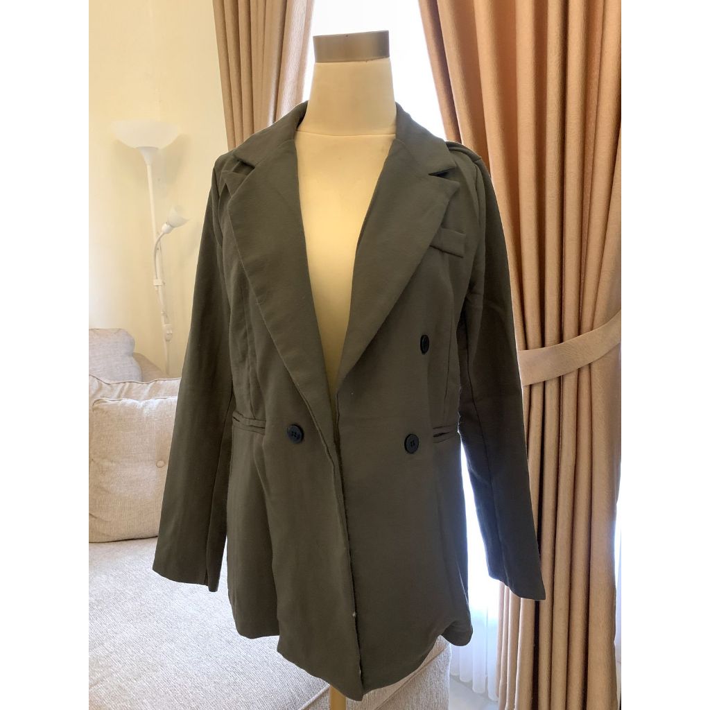 PRELOVED Blazer Hijau