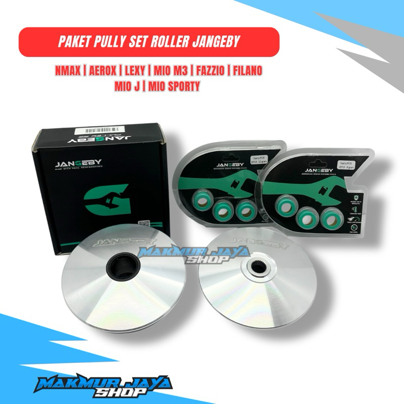 PULLY CUSTOM JANGEBY SET ROLLER NMAX AEROX LEXY MIO M3 MIO J MIO SPORTY