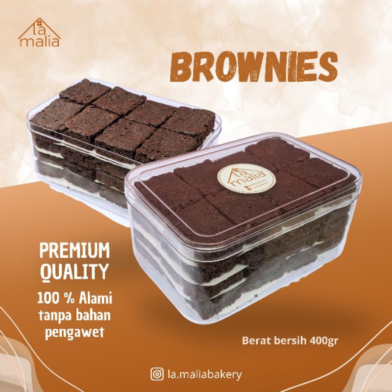 

Brownies (400gr) - KUE LEBARAN - PREMIUM