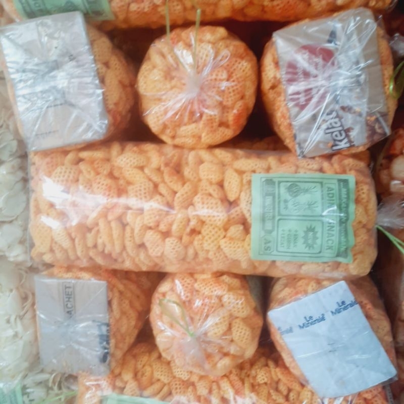 

Kerupuk Krupuk Taro Balado Manis Gurih Kriuk Renyah 1kg