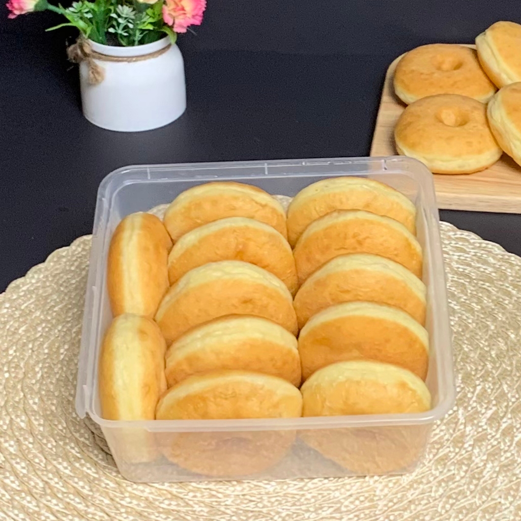 Donat Kentang Susu Donut Frozen Tabur Salju Premium Butter Lembut dan Empuk Homemade by RaMaChef
