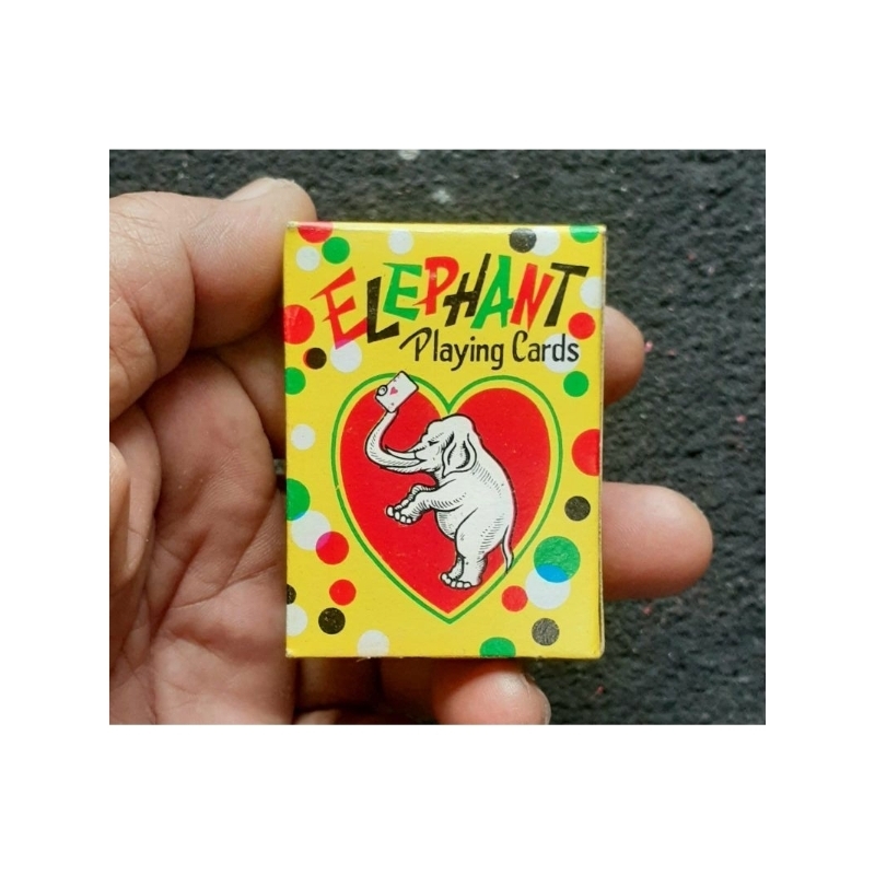 Kartu Remi Mini Jadul ELEPHANT