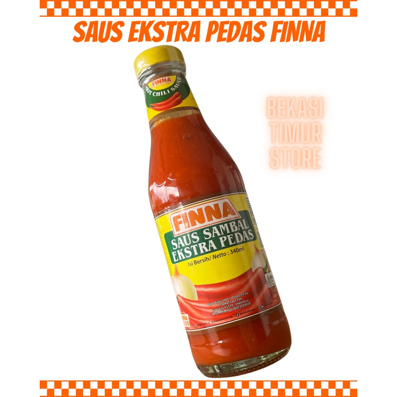 

Finna Saus Sambal EKSTRA PEDAS 340ML