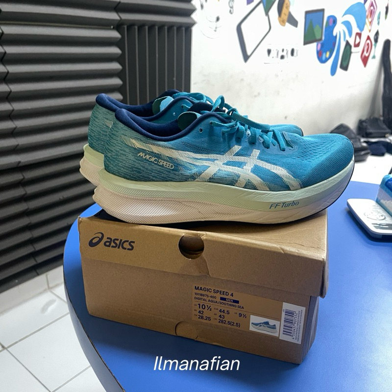 preloved asics magic speed 4 bekas second original