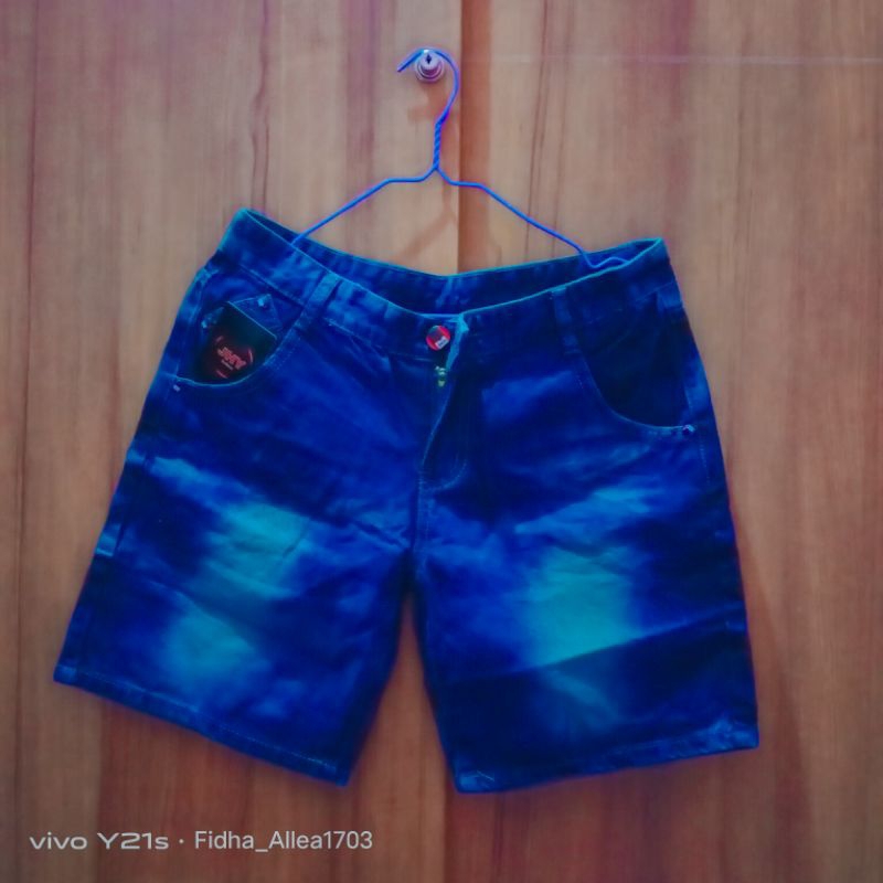 Hot Pants Jeans Dewasa Selutut Korean Style