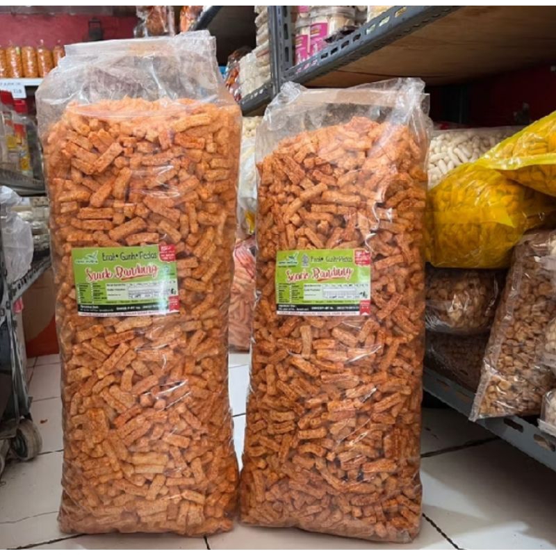 

TERMURAH STIK SEBLAK UDANG KEMASAN 1 BAL BERAT 2KG/STIK SEBLAK ASLI BANDUNG VIRAL/ALLBAKTI SNACK/SNACK KILOAN MURAH