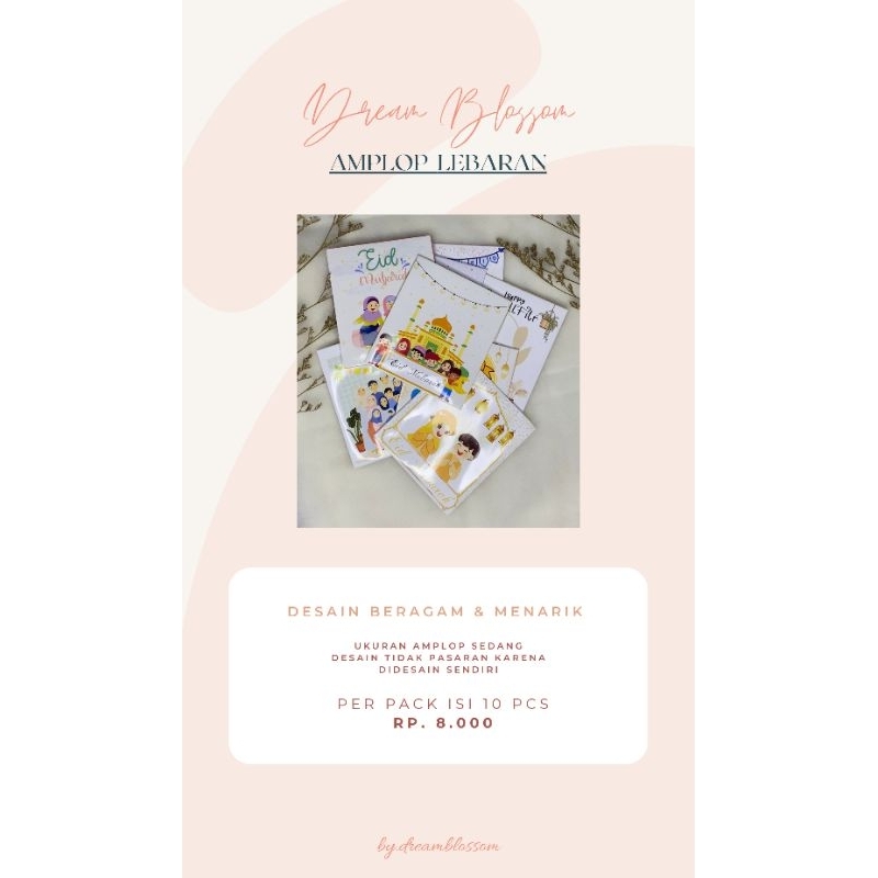

Amplop Lebaran Ukuran Sedang 1 pack Isi 10 pcs