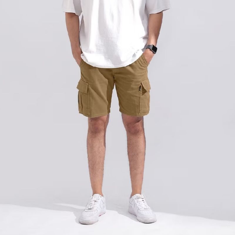 3Pcs celana pendek pria boardshort cargo premium