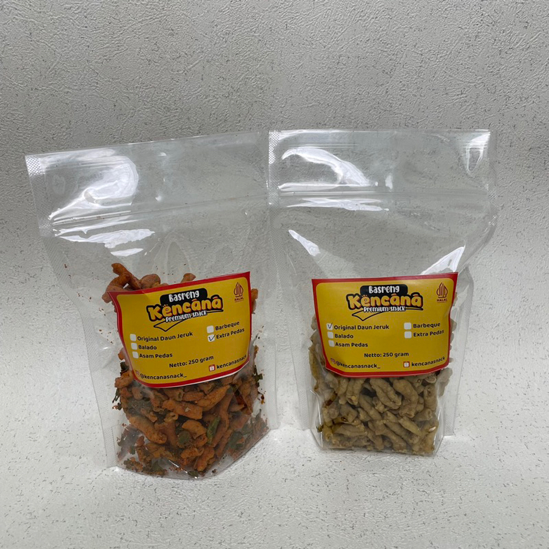 

Usus Kering 250gram by Kencana Snack