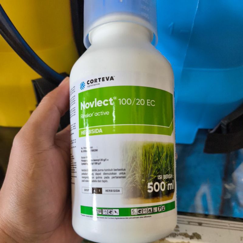 Obat rumput herbisida NOVLECT jaminan ORI..( Palsu kembali)