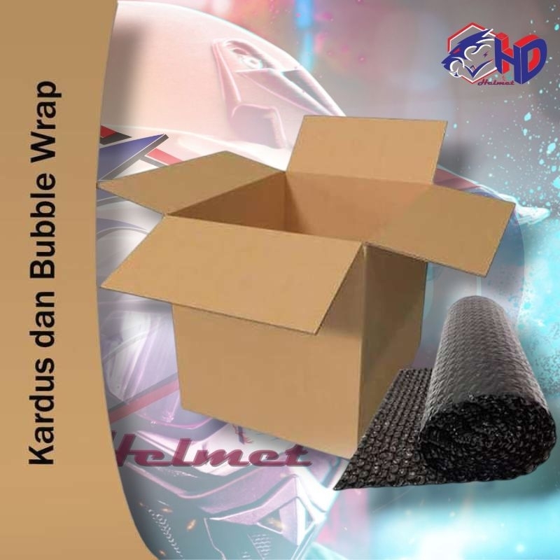 

DUS DAN BUBBLE WRAP TAMBAHAN UNTUK KEMANAN PRODUK