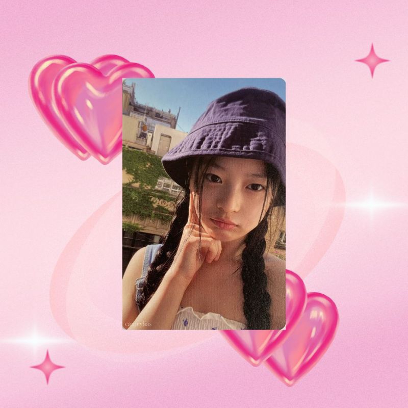 PHOTOCARD PC HANNI BUCKET NEWJEANS