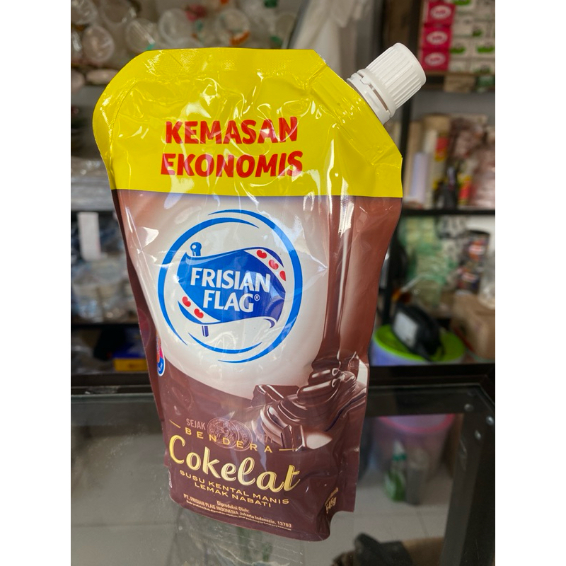 

Frisian Flag Full Cream Pouch 545 gram susu kental manis