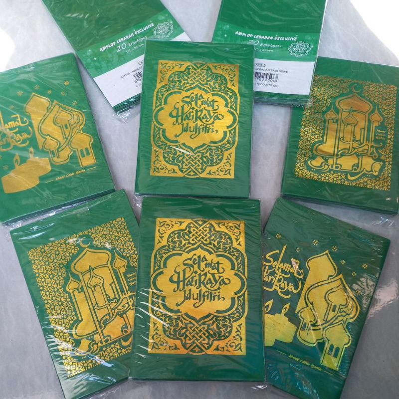 

AMPLOP LEBARAN EXCLUSIVE HOT PRINT ISI 20PC UKURAN 85mm X125mm