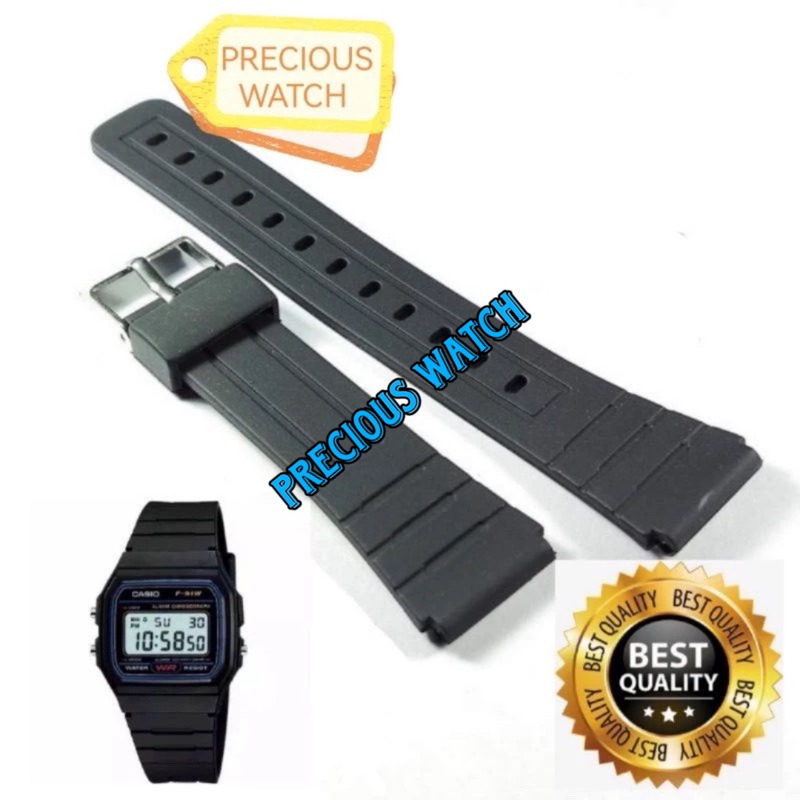 STRAP TALI JAM TANGAN CASIO W- 59 W 59 W59, F-91, F-93, F-94 WA , F - 105W F 105